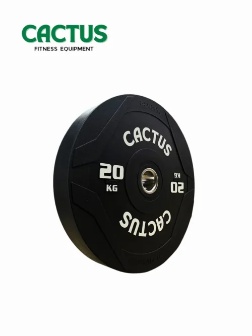 Disco Olímpico Bumper Negro CACTUS (KG)
